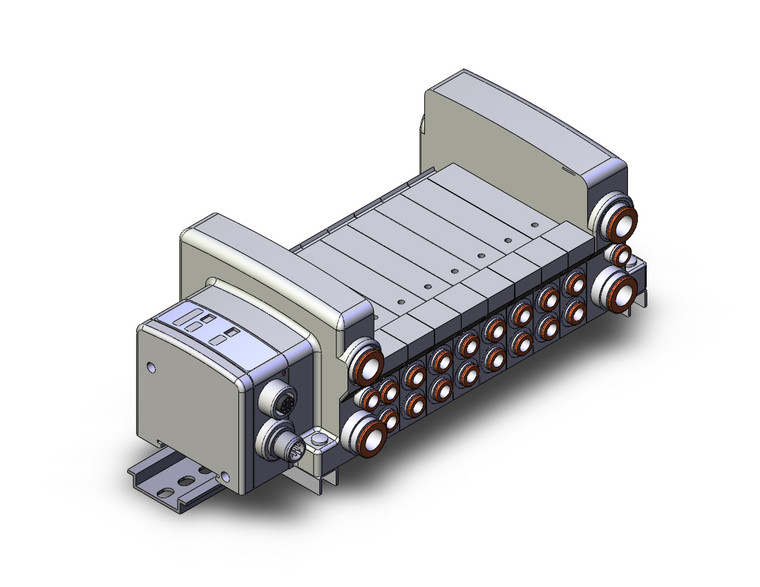 SMC VV5QC21-08N7SDA2-DR Vqc Manifold