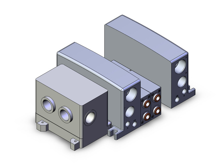 SMC VV5QC41-03C8SDVB 4/5 Port Solenoid Valve