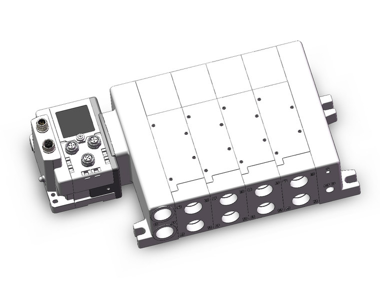 SMC VV5QC51-0404TSD6D2 4/5 Port Solenoid Valve