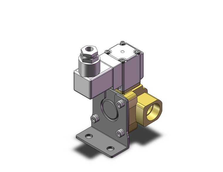 SMC VXD243HGBXB Pilot Op 2 Port Solenoid Valve (N.C.)