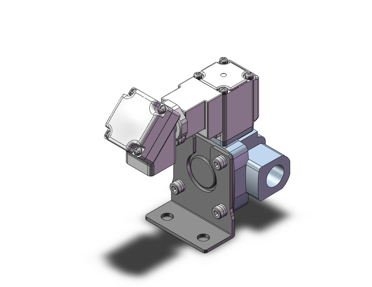 SMC VXD243JNXB Pilot Op 2 Port Solenoid Valve (N.C.)