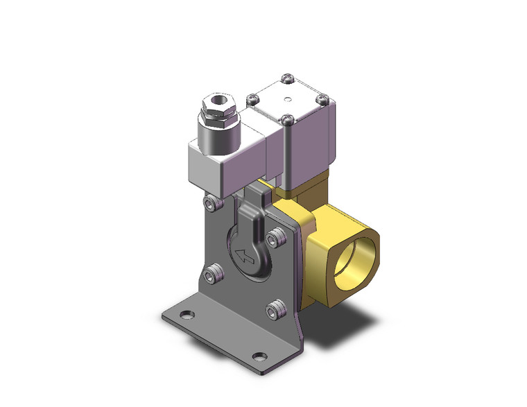 SMC VXD263NZ1JBXB Pilot Op 2 Port Solenoid Valve (N.C.)