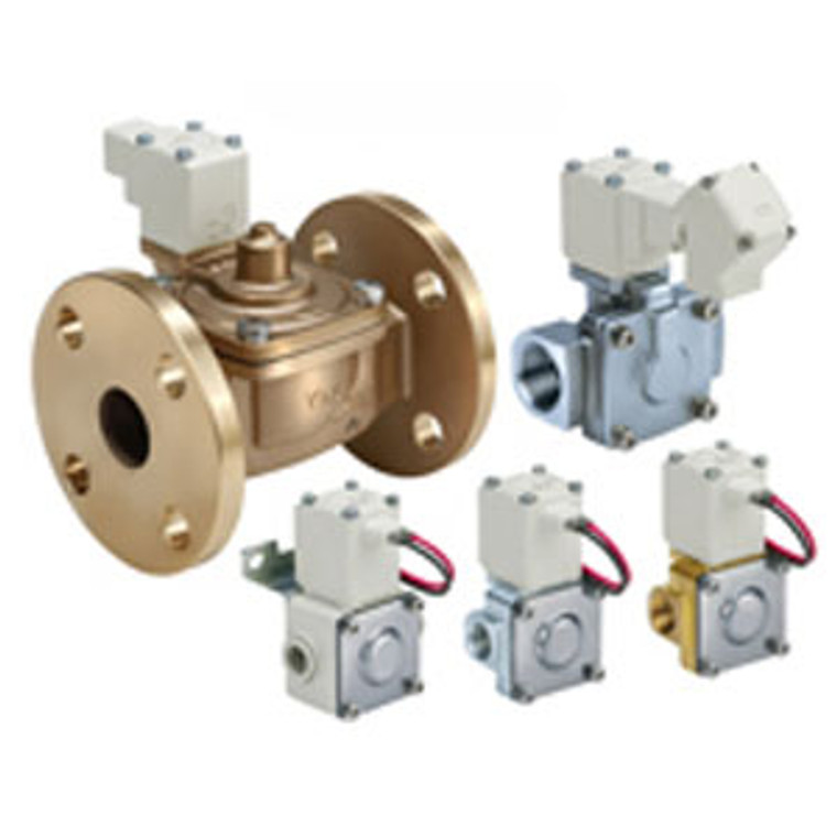 SMC VXD2B5KJB VXD Series Pilot Operated 2 Port Solenoid Valve For Heated Water