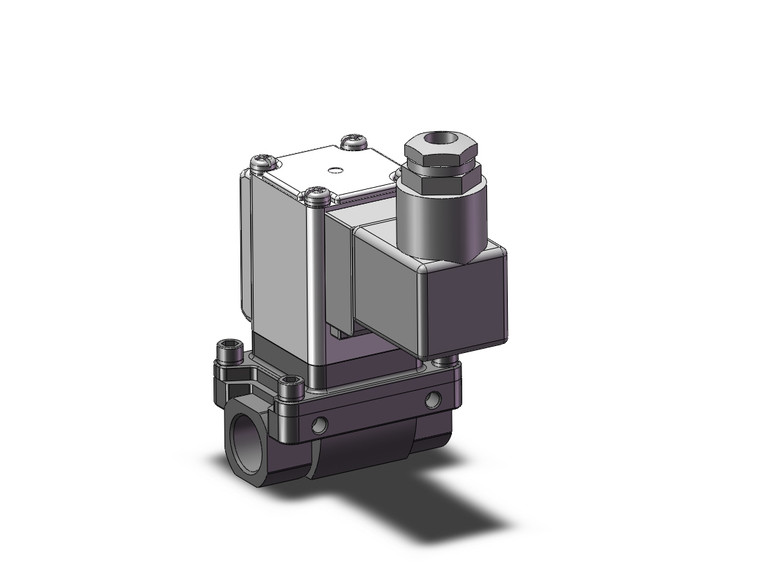 SMC VXZ230BGAXCC Pilot Op 2 Port Solenoid Valve, (N.C.)