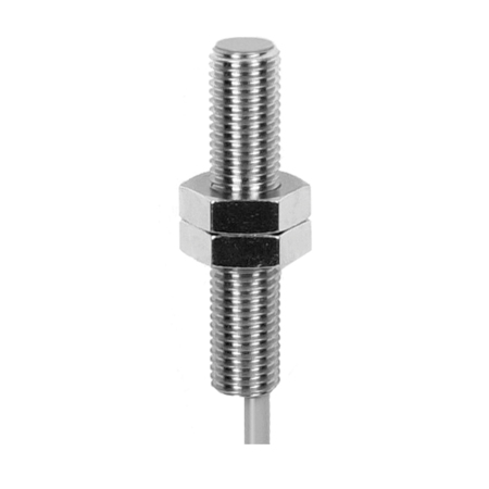 Baumer IFRM 08P17A1/L (10138748) | PNP NO Inductive Proximity Sensor, 8mm Flush Mount, 2mm Range, 2m Cable, 40mm Body, IP67
