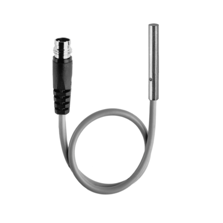 Baumer IFRM 03P3501/KS35L (10139497) | PNP NC Inductive Proximity Sensor, 3mm Flush Mount, 0.8mm Range, M8 Pigtail Connector, Stainless Steel IP67