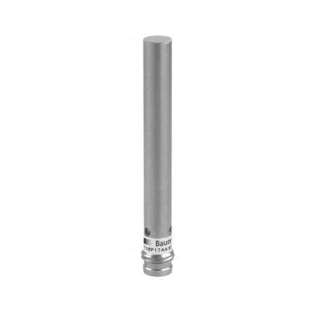 Baumer IFRM 06P37A4/S35L (10156223) | PNP NC Inductive Proximity Sensor, 6.5mm Flush Mount, 2mm Range, M8 Connector, Extended 56mm Body, IP67