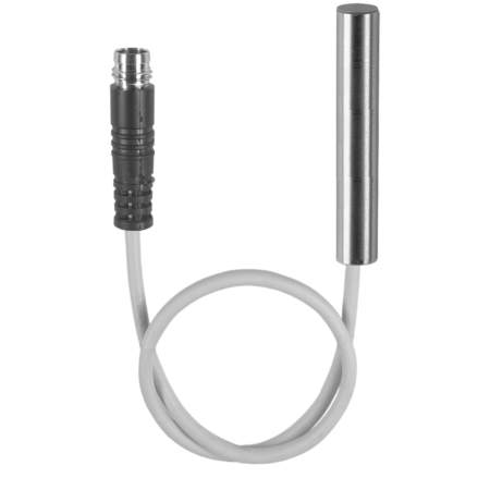 Baumer IFRM 06P37A4/KS35L (10160308) | PNP NC Inductive Proximity Sensor, 6.5mm Flush Mount, 2mm Range, M8 Pigtail, Extended 50mm Body, IP67