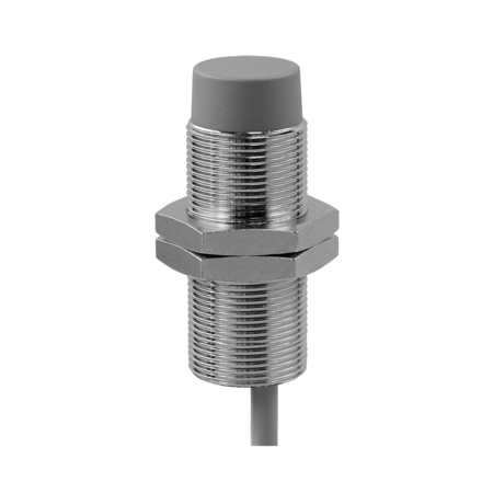 Baumer IFRM 18P33T1/PL (11016658) | PNP NC Outdoor Inductive Sensor, 18mm Non-Flush, 12mm Range, 2m PUR Cable, -40 to +80°C, IP67