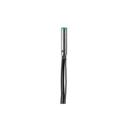 Baumer IFRM 03P3713/QL (11166561) | PNP NC Inductive Proximity Sensor, 3mm Flush Mount, 1mm Range, 0.5m Pigtail Wires, 12mm Compact Body, POM Face, IP67