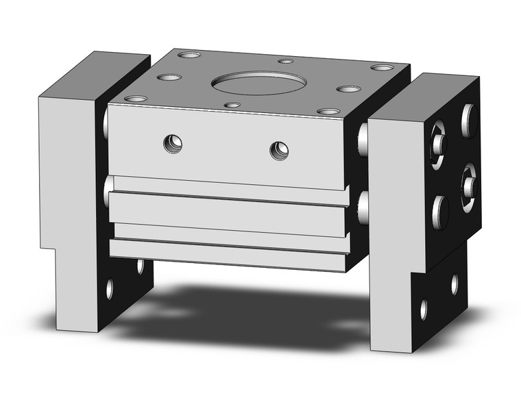 SMC MHL2-20D Gripper, Parallel, Wide Type