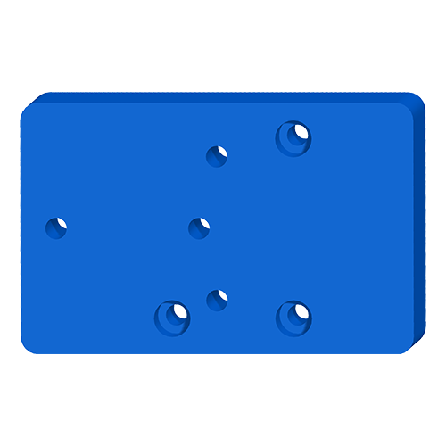 Swivellink AFSB-590XS-M-MINIHAWK microscan minihawk camera mounting plate