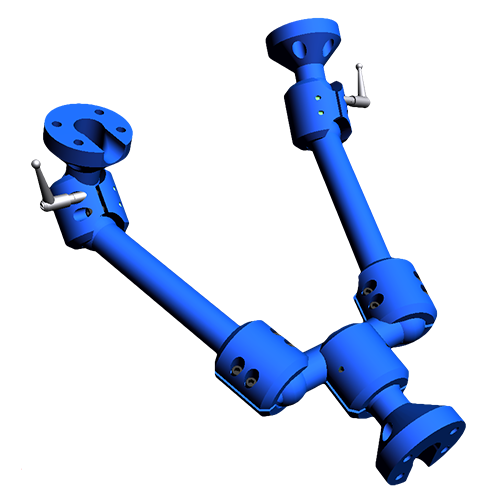 Swivellink AFSB-1106 basic standard 6" link dual arm kit