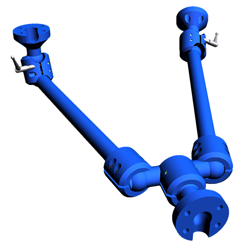 Swivellink AFSB-11012 basic standard 12" link dual arm kit