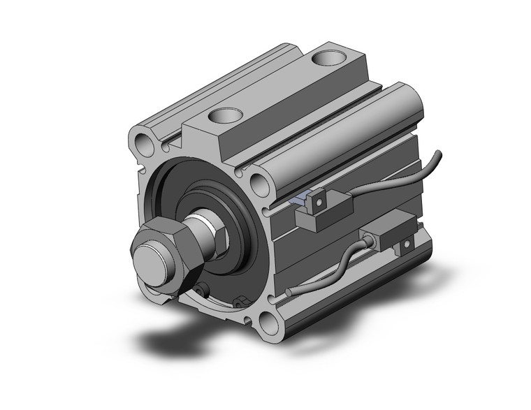 SMC CDQ2A63-40DMZ-XB14 compact cylinder compact cylinder, cq2-z