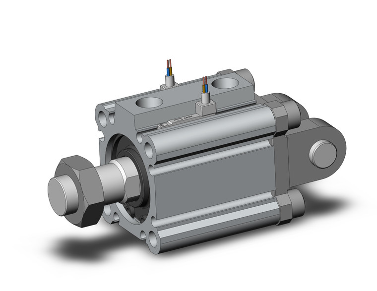 SMC CDQ2D32-15DMZ-A93VL compact cylinder compact cylinder, cq2-z