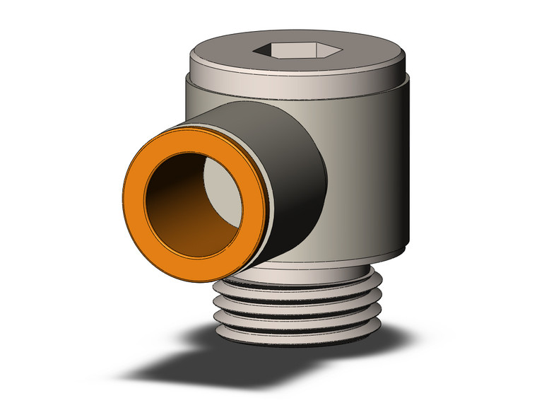 SMC KQ2VS13-37NP one-touch fitting fitting, hex hd uni male elbow Pack of 10