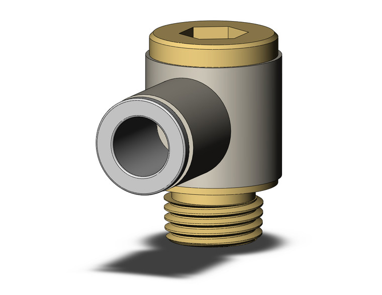 SMC KQ2VS08-02AP one-touch fitting fitting, hex hd uni male elbow Pack of 10