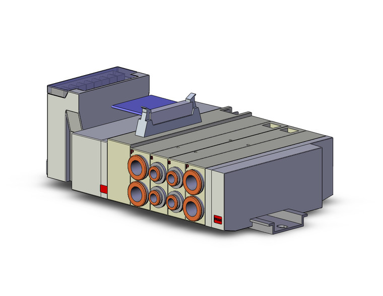 SMC SS5Y5-45SQ-02B-C6 4/5 port solenoid valve ss5y5 manifold base