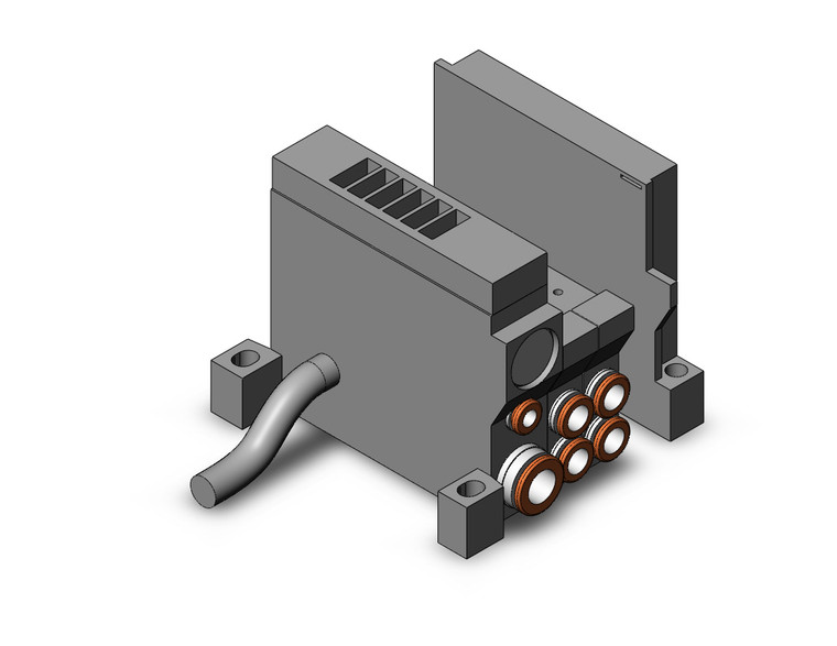 SMC VV5Q11-03C6L0-D0RS 4/5 port solenoid valve vv5q manifold