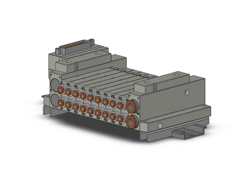 SMC SS5V1-10FD1-09U-N1-D 4/5 port solenoid valve 5 port solenoid valve manifold