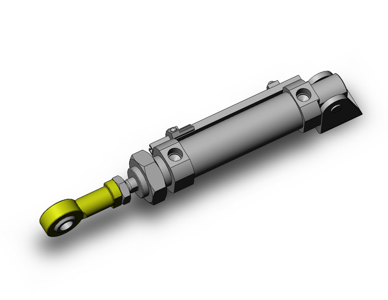 SMC CD85N25-50NV-A iso round body cylinder, c82, c85 cylinder, iso, dbl acting