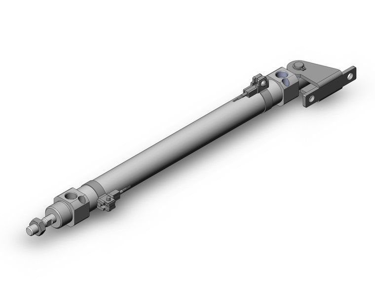 SMC CDM2V20TN-200AZ-N-A93 round body cylinder cylinder, air