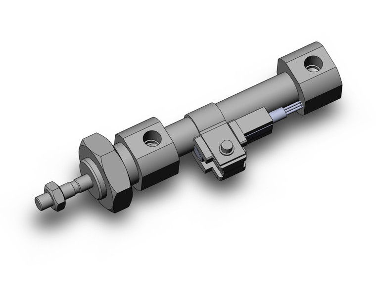 SMC CD85F8-10S-B-M9NS iso round body cylinder, c82, c85 cylinder, iso, sgl acting