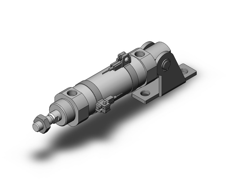 SMC CDM2E32-50Z-N-M9BWSDPC round body cylinder cylinder, air