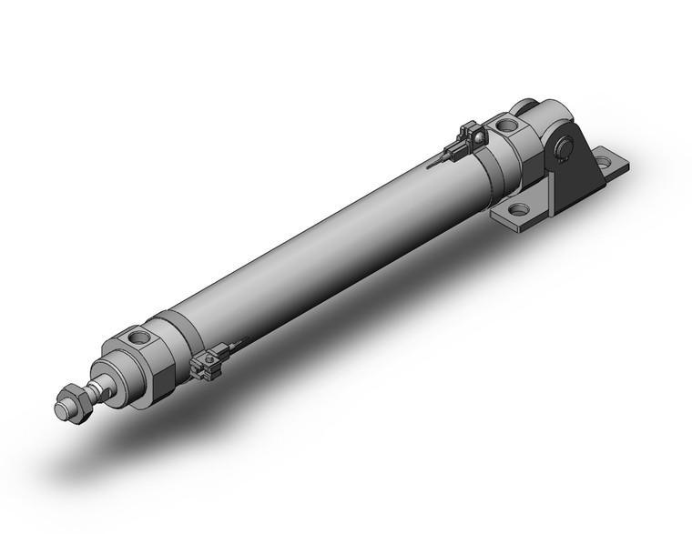 SMC CDM2E32-200Z-N-M9BSAPC round body cylinder cylinder, air