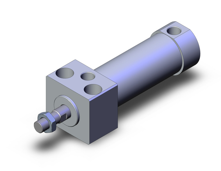 SMC CD76RAF40-50-B iso round body cylinder, c75, c76 cylinder, air, direct mount
