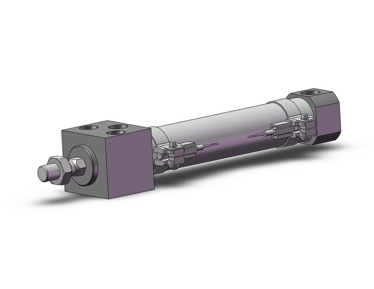 SMC CDM2RKA20-75Z-M9BL round body cylinder cylinder, air