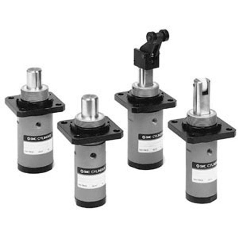 SMC RSDG40F-25D RSG Series Stopper Cylinder Adjustable Mounting Height