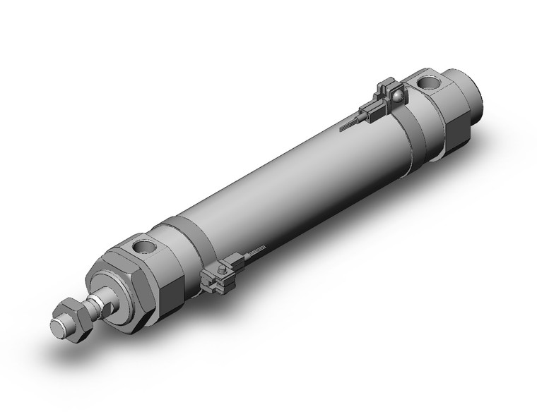 SMC CDM2B32-125Z-M9N3 round body cylinder cylinder, air