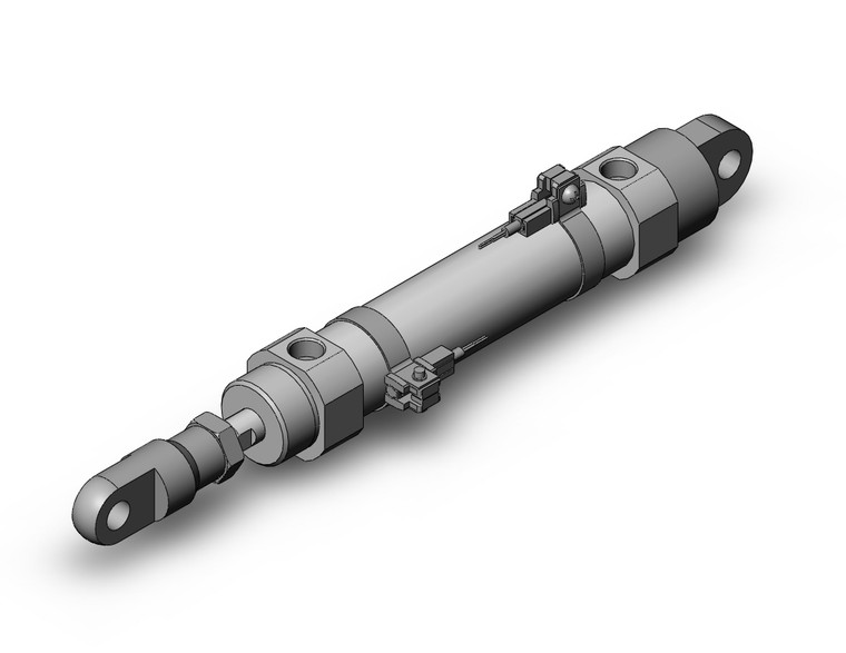 SMC CDM2C25TN-75Z-V-M9BZ round body cylinder cylinder, air