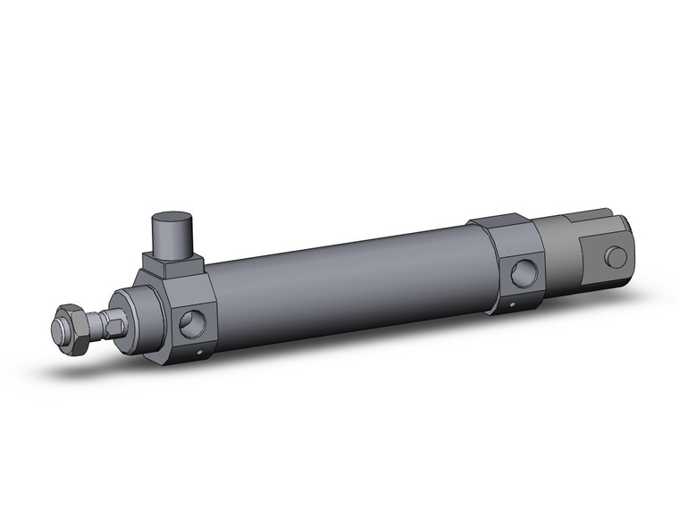 SMC CDBM2D40-100A-RL round body cylinder cylinder, air