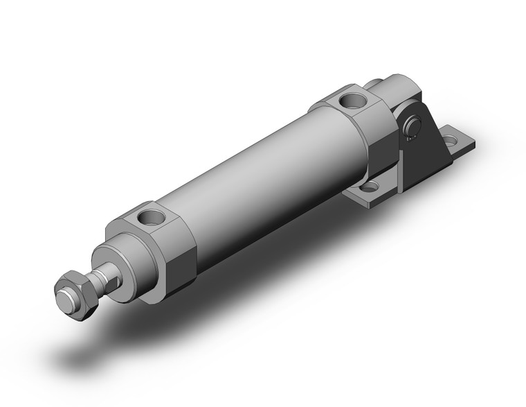SMC CDM2E40-75Z-N round body cylinder cylinder, air