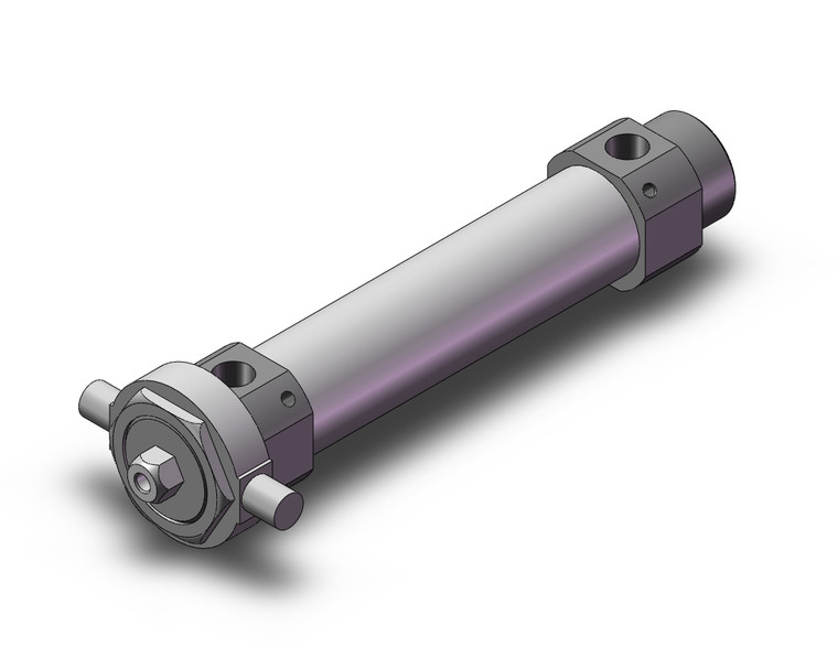SMC CDM2KU25-75AFZ round body cylinder cylinder, air