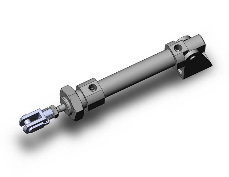 SMC C85N10-25NW iso round body cylinder, c82, c85 cylinder, iso, dbl acting