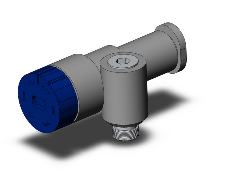 SMC JAS-LSB04-M5 speed control, one-touch, compact compact speed controller