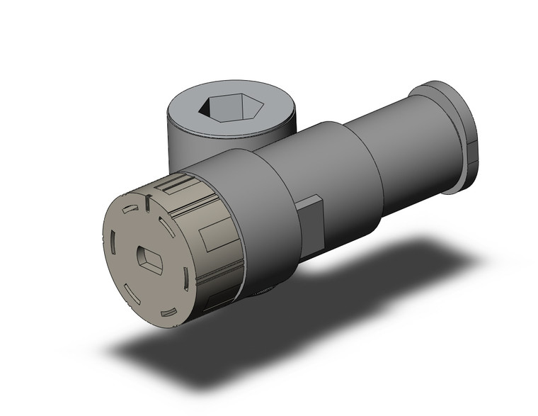 SMC JAS-LEA06-01S speed control, one-touch, compact compact speed controller