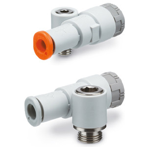 SMC JAS-LEA07-N01 speed control, one-touch, compact compact speed controller