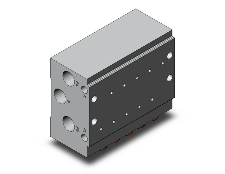 SMC SS5Y3-42-05-N7N 4/5 port solenoid valve ss5y manifold