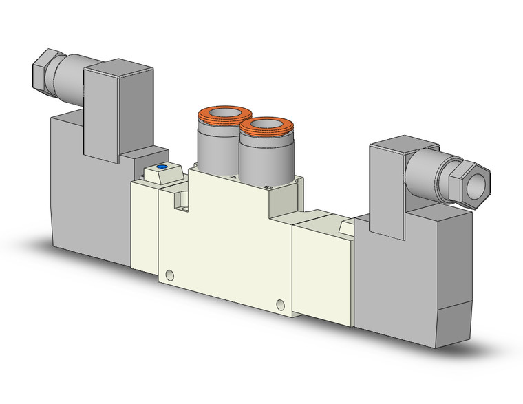 SMC VQZ3321R-5YZ1-C10 4/5 port solenoid valve 3000 series 5 port valve