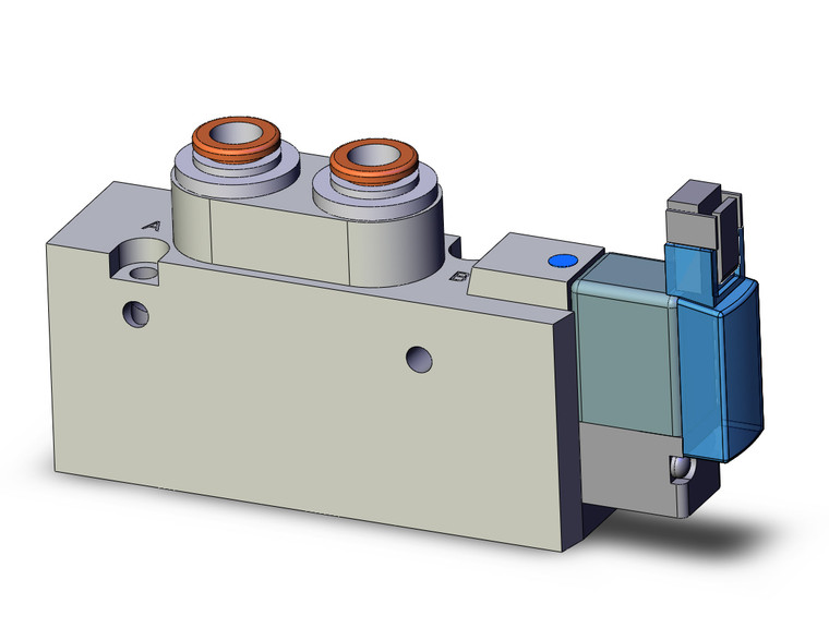 SMC SYJ7123-5MNU-C6 4/5 port solenoid valve valve/sol