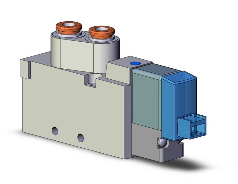 SMC SYJ5123-5LOZ-N3 4/5 port solenoid valve valve/sol