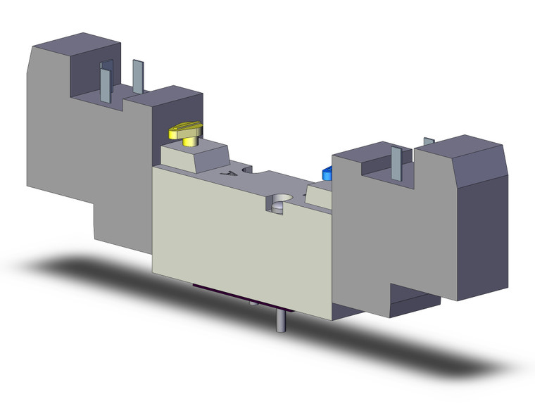 SMC SYJ5243-5DOE 4/5 port solenoid valve valve/sol
