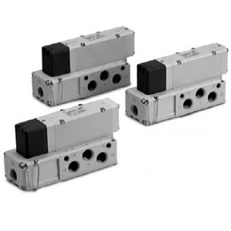 SMC VQ5101-5W1-Q VQ5000 Series Base Mounted Plug-in/Plug Lead