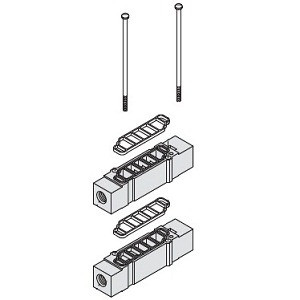 SMC SY7000-73-1TA Individual SUP Spacer Assembly+Individual EXH Spacer Assembly