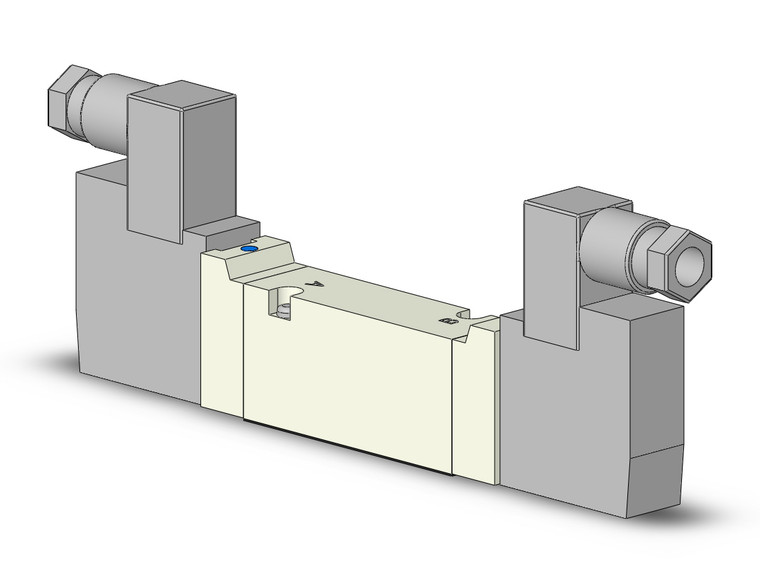 SMC VQZ3250K-5YZ1-Q 4/5 port solenoid valve 3000 series 5 port valve